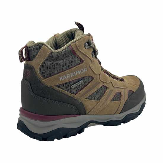 Karrimor Туристически Обувки Mount Waterproof Walking Boots Womens Кафяво Дамски туристически сандали