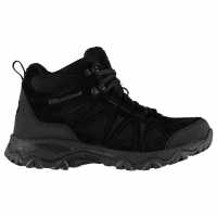 Karrimor Туристически Обувки Mount Mid Ladies Waterproof Walking Boots Black/Black Дамски туристически обувки