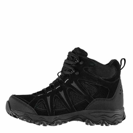 Туристически Обувки Karrimor Mount Mid Ladies Waterproof Walking Boots Black/Black Дамски туристически обувки