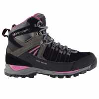 Karrimor Дамски Туристически Обувки Hot Rock Ladies Walking Boots Black/Pink Дамски туристически обувки