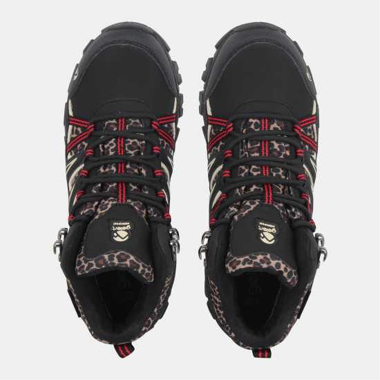 Gelert Horizon Waterproof Walking Boot Womens Черна Леопард 