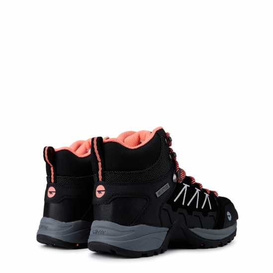 Hi Tec Дамски Боти V-Lite Orion Mid Wp Walking Boot Ladies Blk/Watermelon Дамски туристически обувки