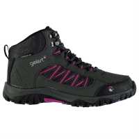 Gelert Дамски Водоустоичиви Ежедневни Ботуши Horizon Mid Waterproof Ladies Walking Boots Charcoal Дамски туристически обувки