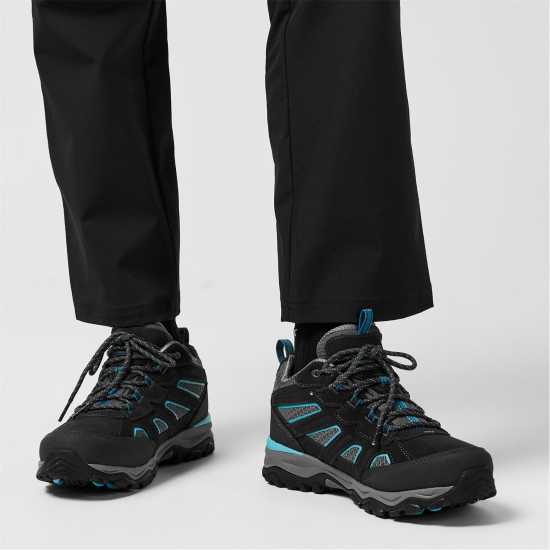 Karrimor Mount Waterproof Walking Shoes Womens Сиво/Синьо 