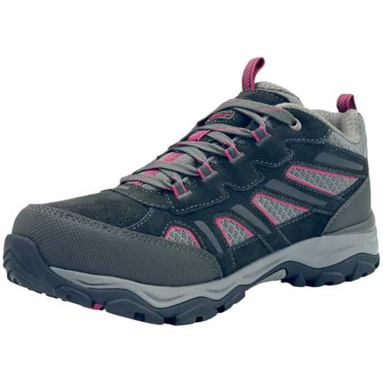 Karrimor Mount Waterproof Walking Shoes Womens Черно/Розово 