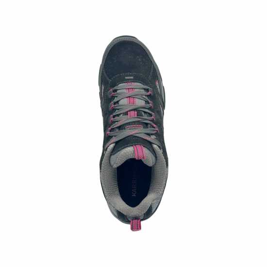 Karrimor Mount Waterproof Walking Shoes Womens Черно/Розово 