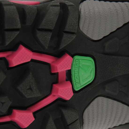 Karrimor Mount Low Ladies Waterproof Walking Shoes Black/Pink Дамски туристически обувки