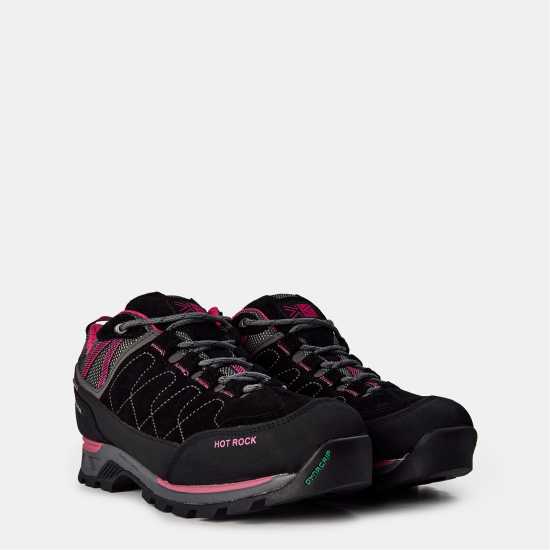 Karrimor Hot Rock Waterproof Walking Shoes Womens Черно/Розово 