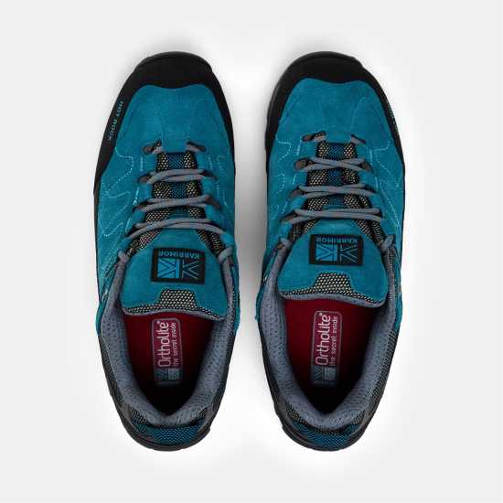 Karrimor Hot Rock Waterproof Walking Shoes Womens Синьо-зелено 