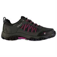 Gelert Horizon Low Ladies Waterproof Walking Shoes Charcoal Дамски туристически обувки