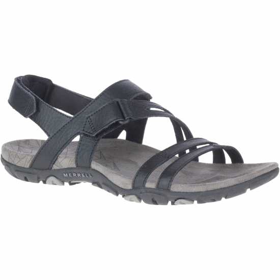 Merrell Sandspur Walking Sandals Womens Черно 