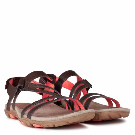 Merrell Sandspur Walking Sandals Womens Какао/Корал Merrell Sandspur Walking Sandals Womens Какао/Корал