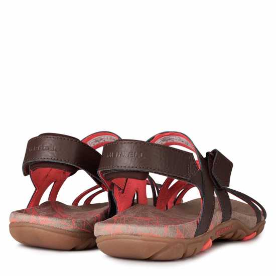Merrell Sandspur Walking Sandals Womens Какао/Корал Merrell Sandspur Walking Sandals Womens Какао/Корал