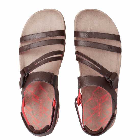 Merrell Sandspur Walking Sandals Womens Какао/Корал Merrell Sandspur Walking Sandals Womens Какао/Корал