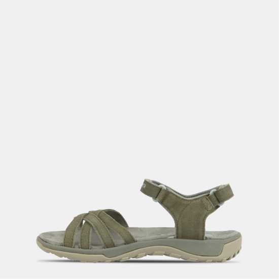 Karrimor Salina Leather Walking Sandals Womens Sage 