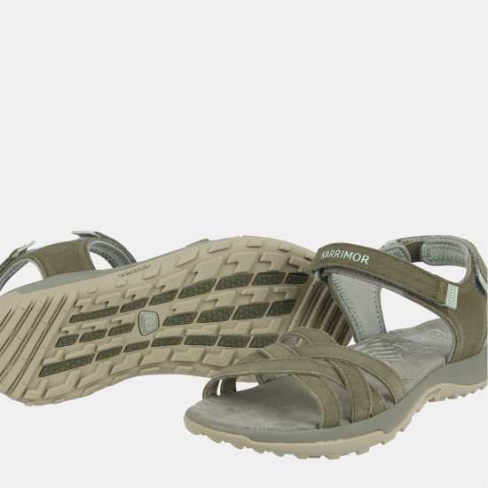 Karrimor Salina Leather Walking Sandals Womens Sage 
