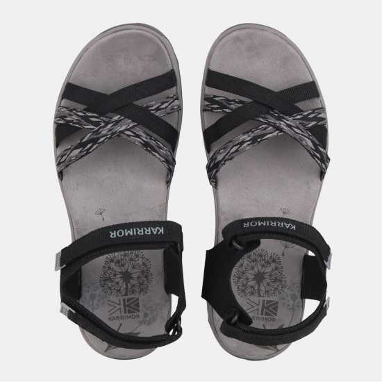 Karrimor Salina Walking Sandals Womens Black/Grey 