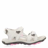Дамски Сандали Karrimor Antibes Leather Sandals Ladies Beige/Pink Дамски обувки
