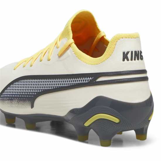 Puma King Ultimate.1 Firm Ground Football Boots Womens White/Black Мъжки футболни бутонки
