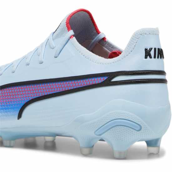 Puma King Ultimate.1 Firm Ground Football Boots Womens Silver/Black Мъжки футболни бутонки