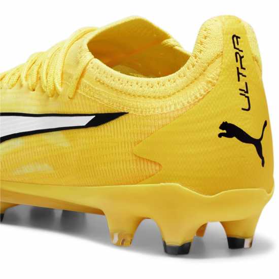 Puma Ultra Ultimates.1 Womens Firm Ground Football Boots Yellow/White Мъжки футболни бутонки