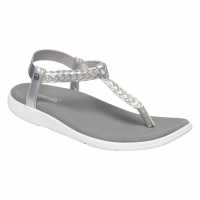 Regatta Lady Santa Luna Braided Sandals Silver/White Дамски обувки