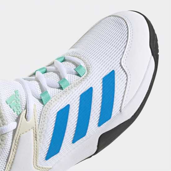 Adidas Ubersonic 4 Kids Shoes Kids Cloud White / Pulse Blue / Cor 