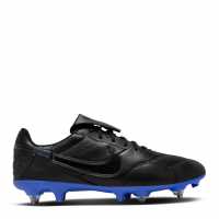 Nike Premier 3 Anti Clog Soft Ground Football Boots Black/Blue Мъжки футболни бутонки