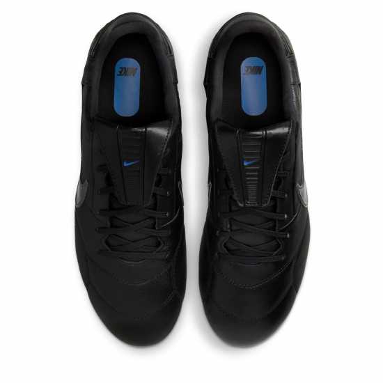 Nike Premier 3 Anti Clog Soft Ground Football Boots Black/Blue Мъжки футболни бутонки