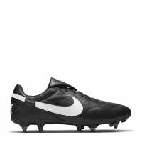 Nike Premier 3 Anti Clog Soft Ground Football Boots Black/White Мъжки футболни бутонки