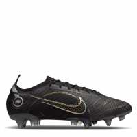 Nike Mercurial Vapor Elite Soft Ground Football Boots Black/Gold Мъжки футболни бутонки