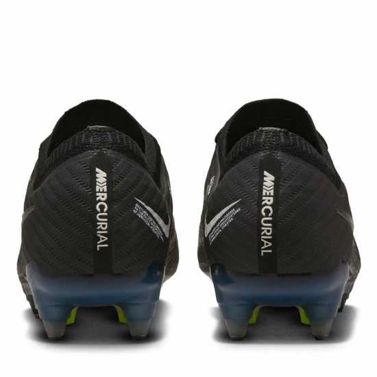 Nike Mercurial Vapor Elite Soft Ground Football Boots Blk/Grey/White Футболни стоножки