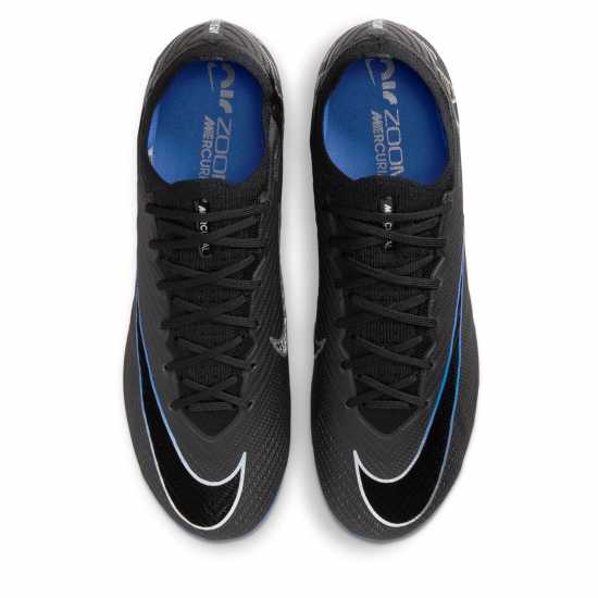 Nike Mercurial Vapor Elite Soft Ground Football Boots Black/Chrome Мъжки футболни бутонки