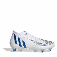 Adidas Predator .1 Sg Football Boots White/Blue Мъжки футболни бутонки