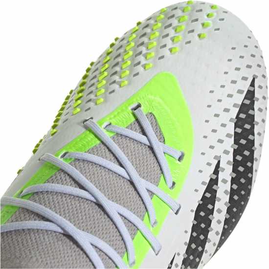 Adidas Predator Accuracy.1 Soft Ground Football Boots Wht/Blk/Lemon Мъжки футболни бутонки