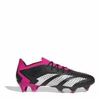 Adidas Predator Accuracy.1 Soft Ground Football Boots Adults Black/Wht/Pink Футболни стоножки