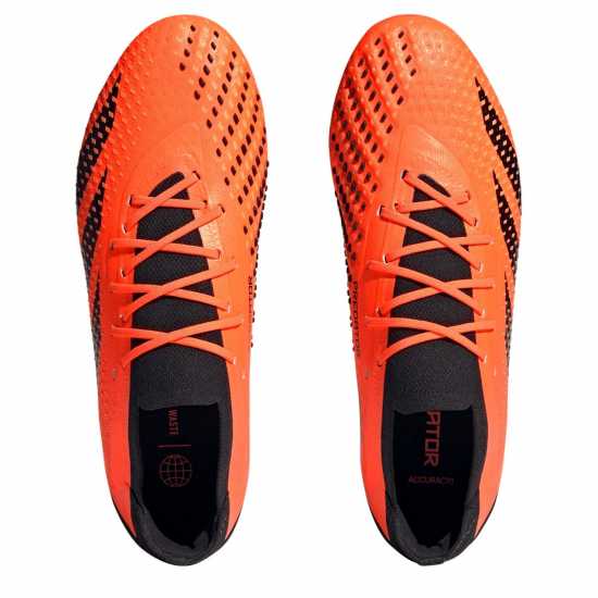 Adidas Predator Accuracy .1 Low Soft Ground Football Boots Orange/Black Мъжки футболни бутонки