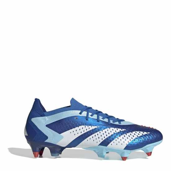 Adidas Predator Accuracy .1 Low Soft Ground Football Boots Blue/White Мъжки футболни бутонки