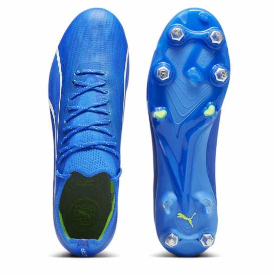 Puma Ultra Ultimates.1 Soft Ground Football Boots Blue/White Мъжки футболни бутонки