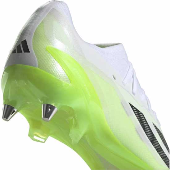 Adidas X Crazyfast Elite Soft Ground Football Boots Wht/Blk/Lemon Мъжки футболни бутонки