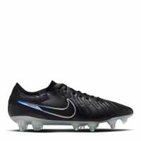 Nike Tiempo Legend 10 Elite Soft Ground Football Boots Black/Chrome Мъжки футболни бутонки