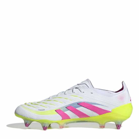 Adidas Predator Elite Soft Ground Football Boots Бяло/Розово 