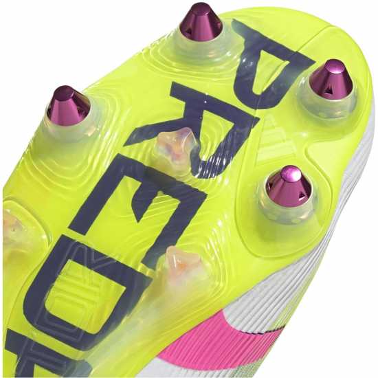 Adidas Predator Elite Soft Ground Football Boots Бяло/Розово 
