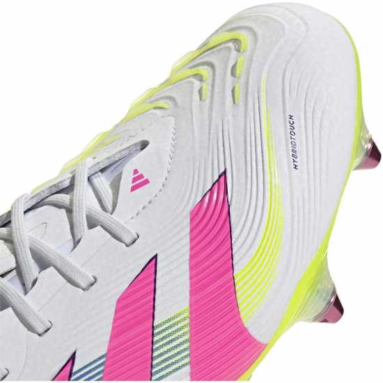 Adidas Predator Elite Soft Ground Football Boots Бяло/Розово 