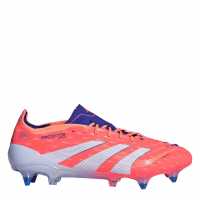 Adidas Predator Elite Soft Ground Football Boots Оранжево/Бяло 