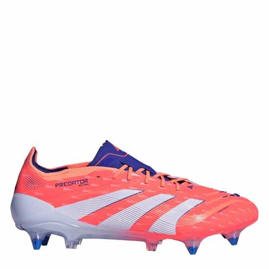 Adidas Predator Elite Soft Ground Football Boots Оранжево/Бяло Adidas Predator Elite Soft Ground Football Boots Оранжево/Бяло