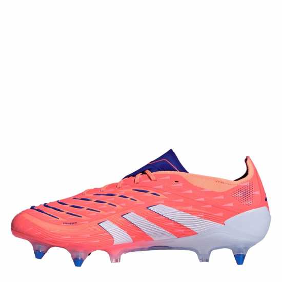 Adidas Predator Elite Soft Ground Football Boots Оранжево/Бяло Adidas Predator Elite Soft Ground Football Boots Оранжево/Бяло