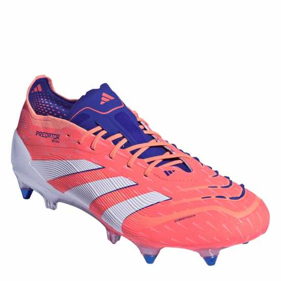 Adidas Predator Elite Soft Ground Football Boots Оранжево/Бяло Adidas Predator Elite Soft Ground Football Boots Оранжево/Бяло