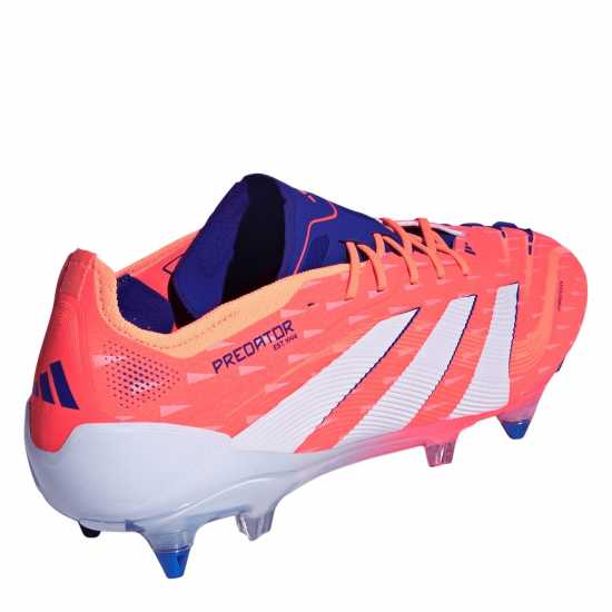 Adidas Predator Elite Soft Ground Football Boots Оранжево/Бяло Adidas Predator Elite Soft Ground Football Boots Оранжево/Бяло