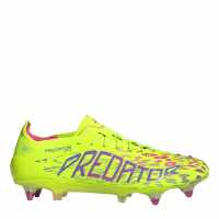 Adidas Predator Elite Soft Ground Football Boots Lem/Pink/Blue 